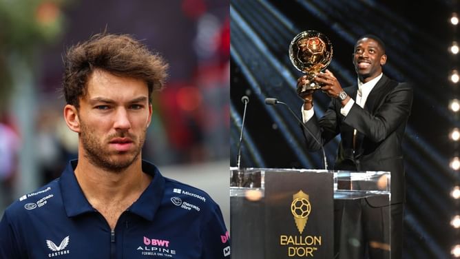 Pierre Gasly drops 2-word reaction to Ousmane Dembele winning 2025 Ballon d'Or
