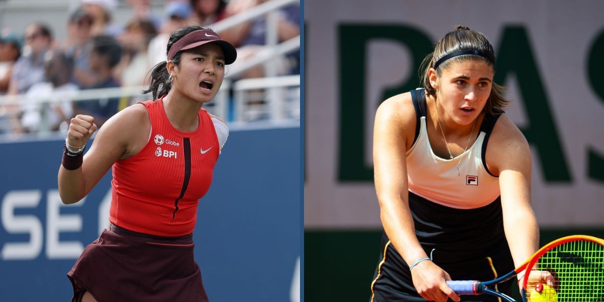 Alexandra Eala vs Julia Riera - Image Source: Getty 