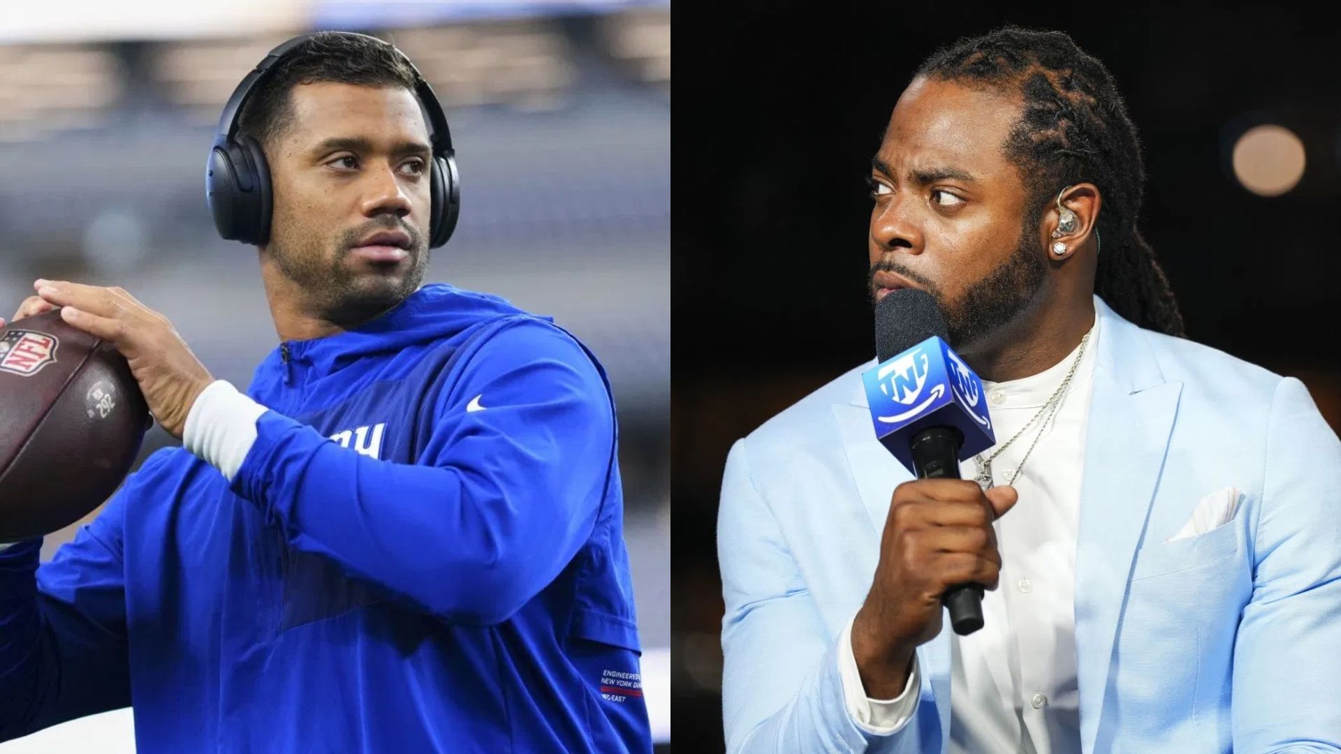 Richard Sherman hates former teammate Russell Wilson - via Getty/CMS