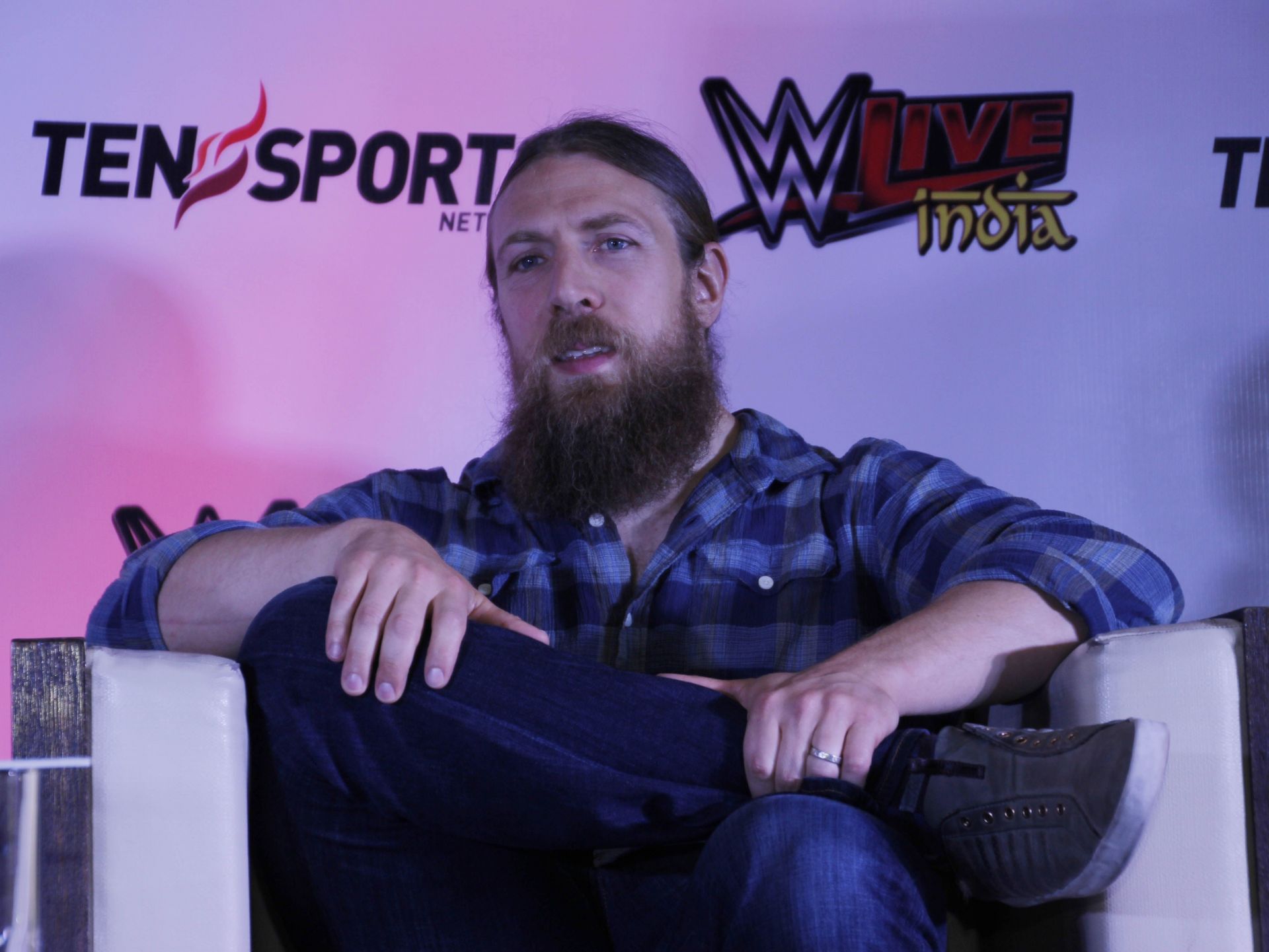 American Professional Wrestler Daniel Bryan Visits India - Source: Getty
