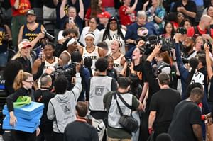 "STEPHANIE WHITE !!!!!!!!!!!": Caitlin Clark can't contain it as Indiana Fever shockingly dump Atlanta Dream in first-round without her