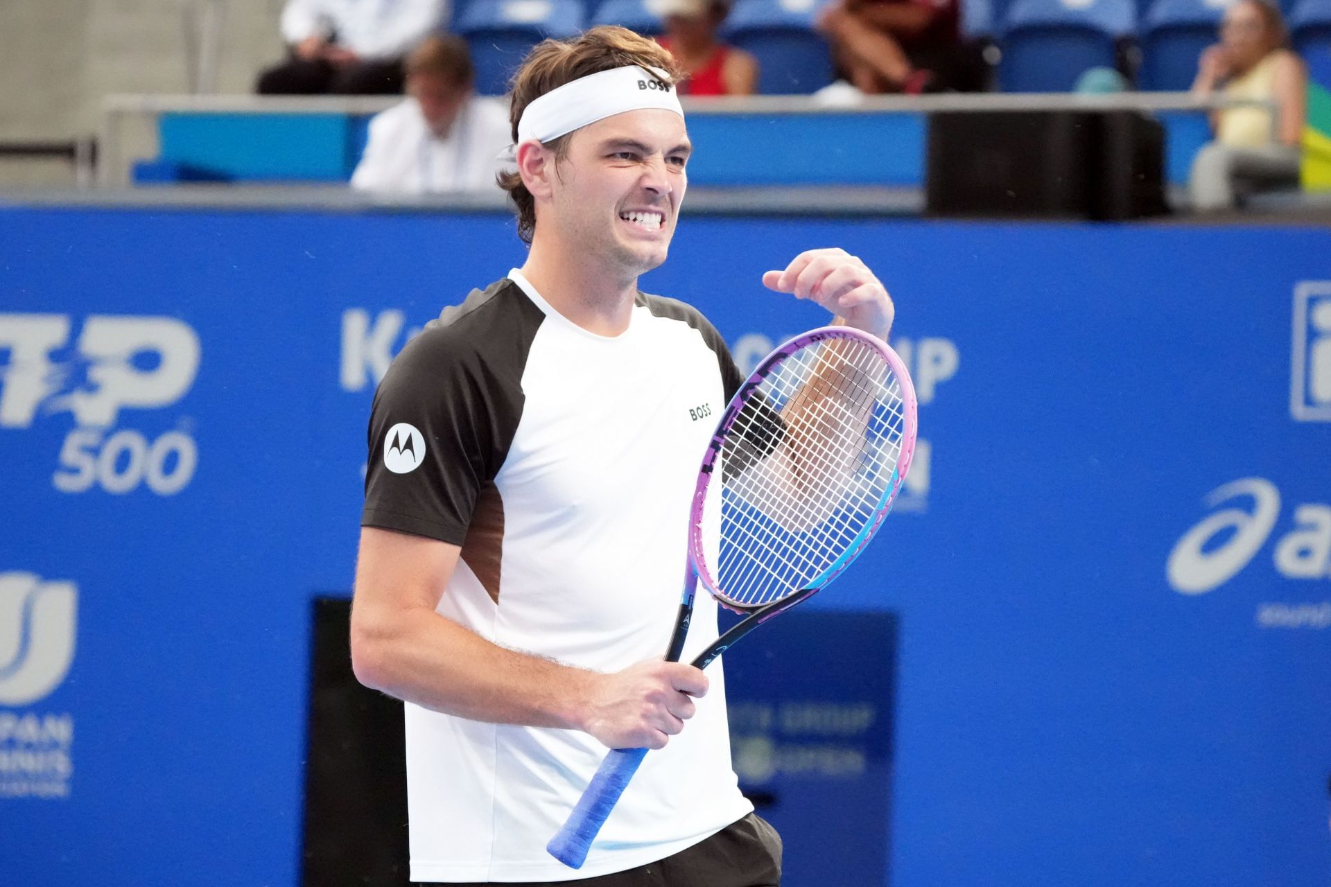 Taylor Fritz at the Japan Open 2025. (Photo: Getty)