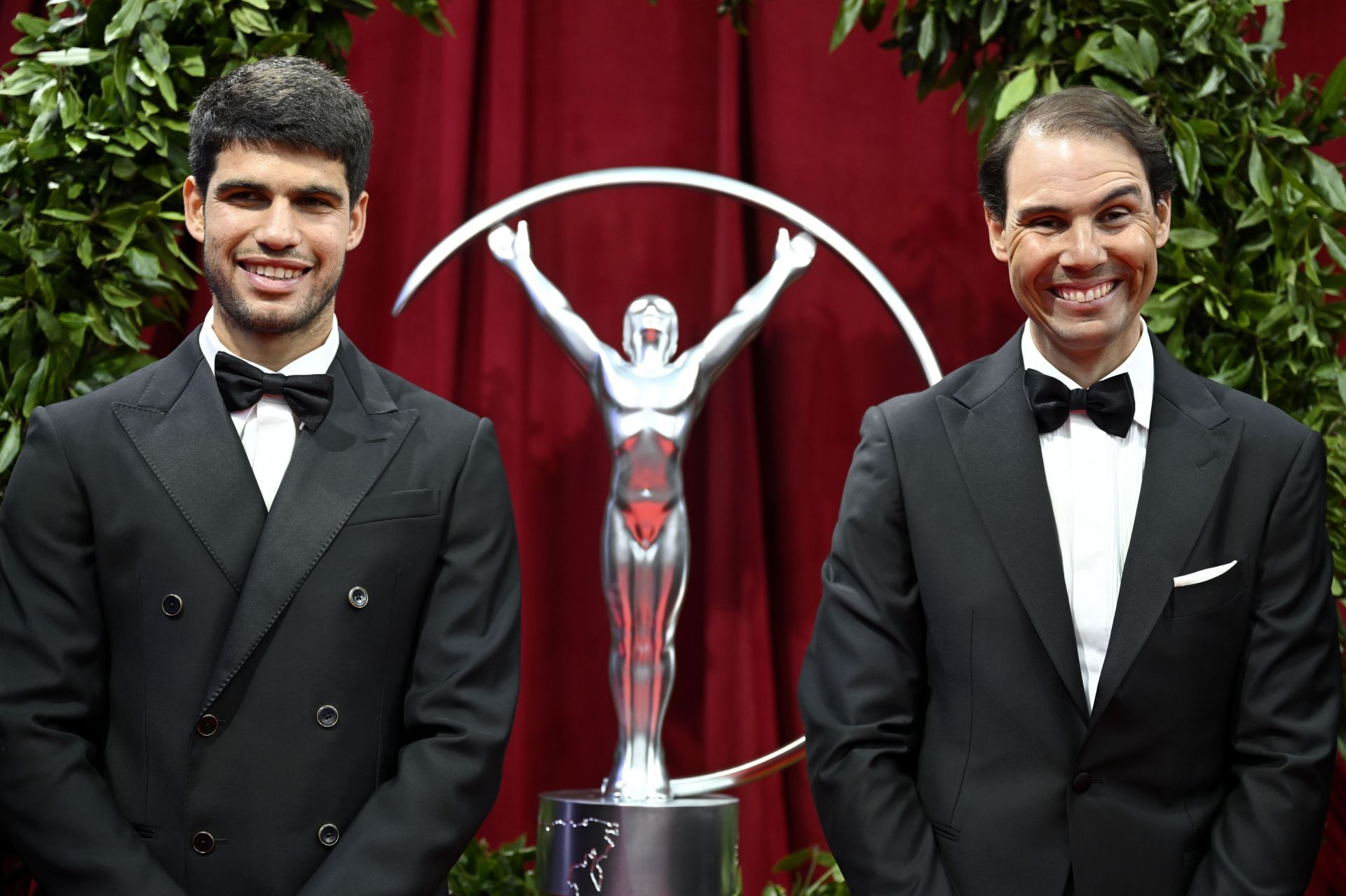 Alcaraz and Nadal at the Laureus World Sports Awards Madrid 2025 - (Source: Getty)
