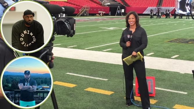 "Lisa Salters’ supplement game crazy": LeBron James’ friend stunned over Stephanie White’s partner’s 'big shoulders' after NFL outing