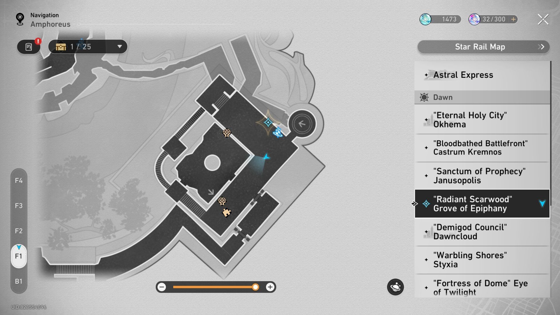 Bartholos&rsquo;s Troubles mission location(Image via Sportskeeda Gaming || HoYoverse)