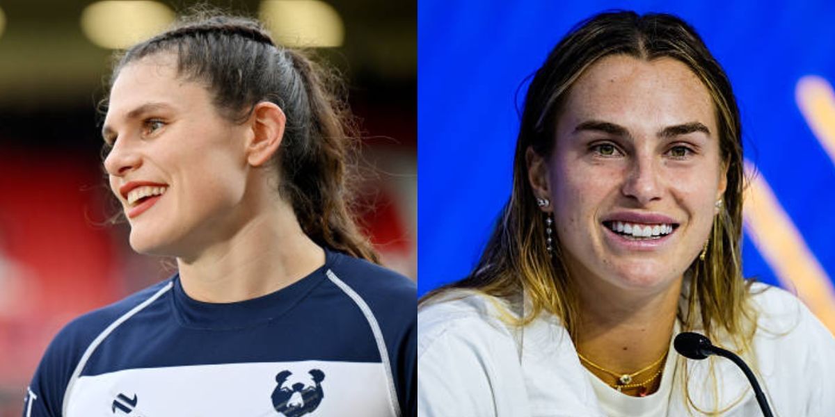 Ilona Maher shared her reaction as Aryna Sabalenka named the rugby star as her dream dinner date - Source: Getty