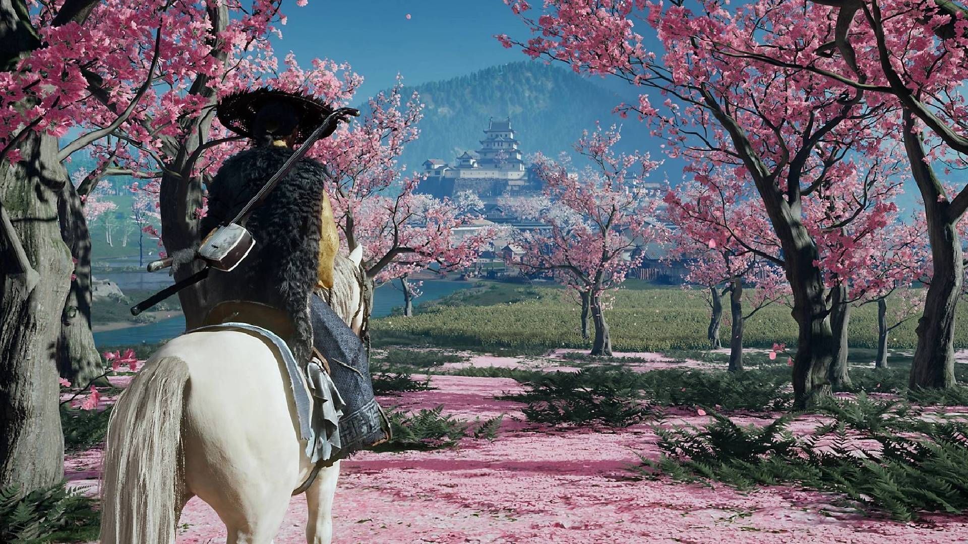 A still of the title&#039;s gameplay showcasing the stunning landscapes of Japan (Image via PlayStation)