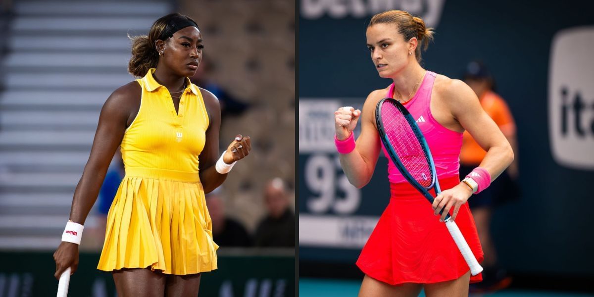 Alycia Parks and Maria Sakkari will be in action on Day 1 of the Guadalajara Open 2025. (Photos: Getty)