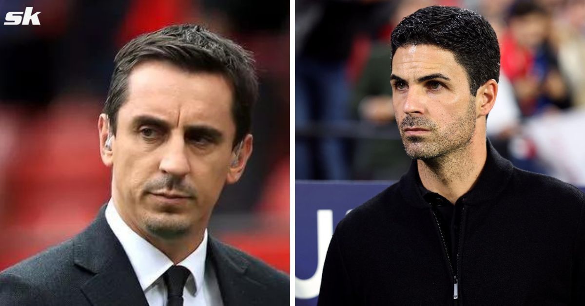 Gary Neville on Arsenal boss Mikel Arteta