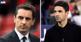 "He’s going to regret this" - Gary Neville urges Mikel Arteta to change Arsenal tactics after Manchester City draw