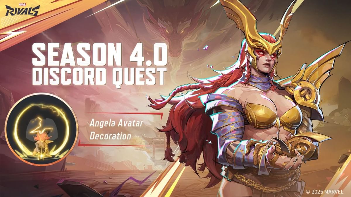 Marvel Rivals Season 4 Discord quest: How to get the free Angela avatar decoration
