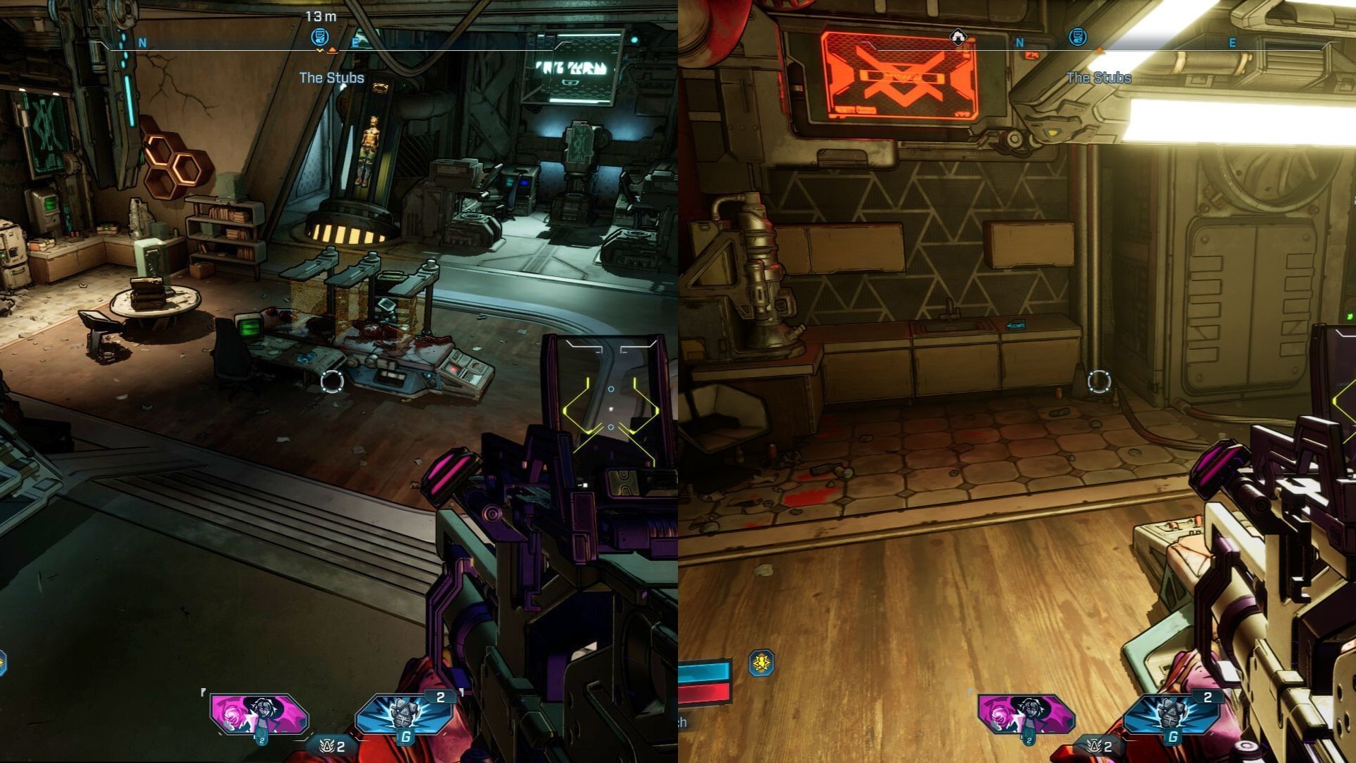 Both ECHO Logs are inside the safehouse (Image via 2K)