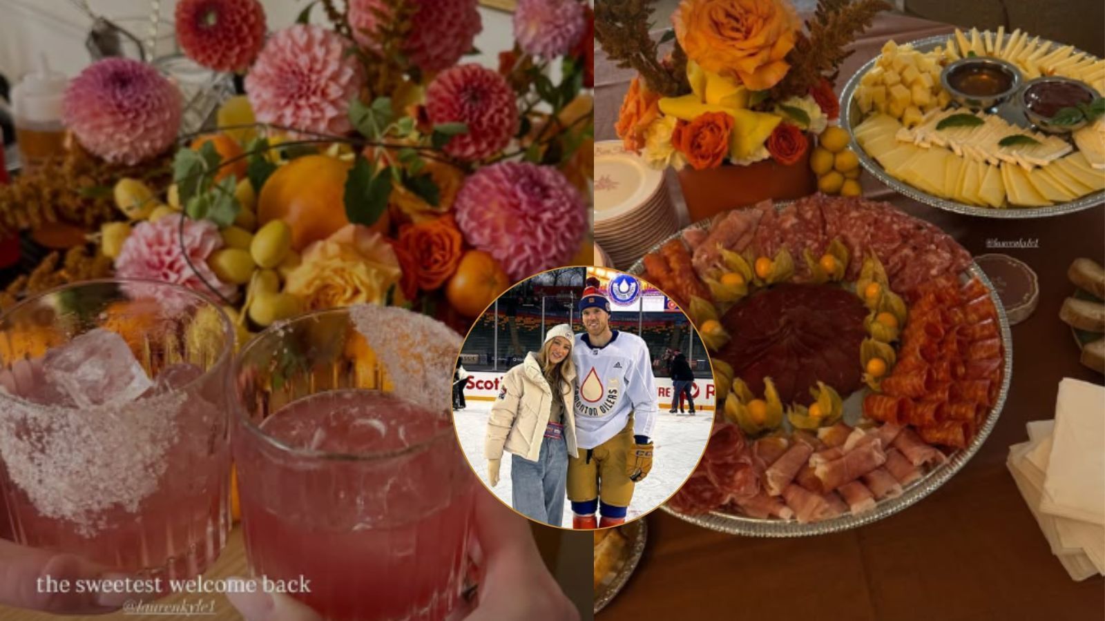 Connor McDavid&rsquo;s wife Lauren hosts &quot;sweetest welcome back dinner&quot; for fellow partners of Oilers players