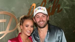 Baker Mayfield's wife Emily drops flirty 4-word message as $100,000,000 QB jets off for Bucs vs. Falcons Week 1 game