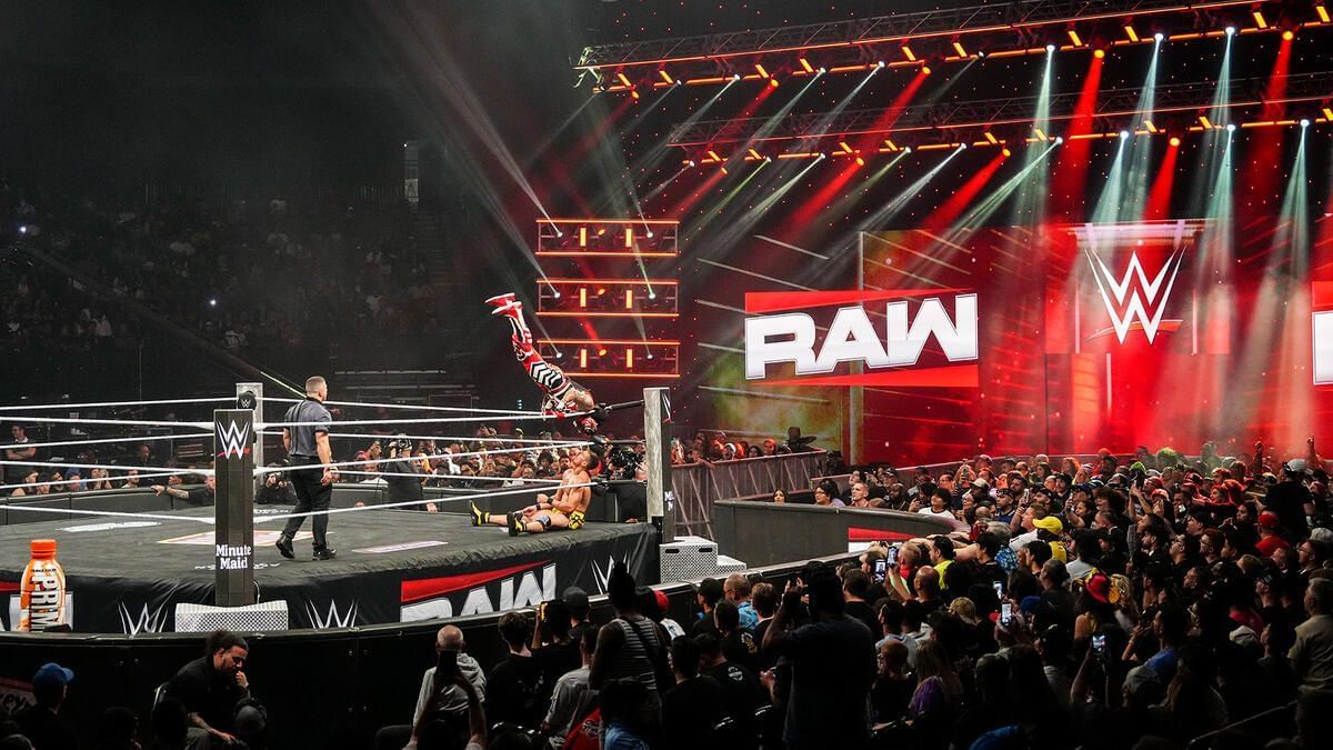 A still from Monday Night RAW (Picture Courtesy: WWE.com)