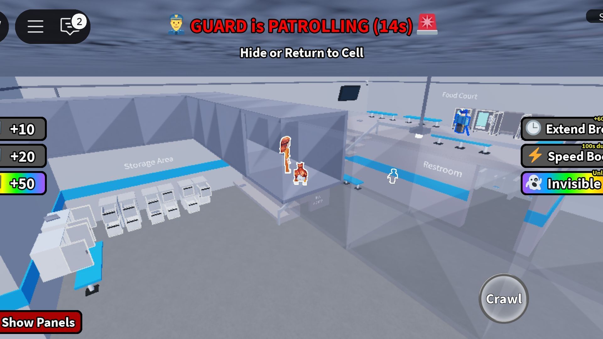Building the Vent (Image via Roblox)