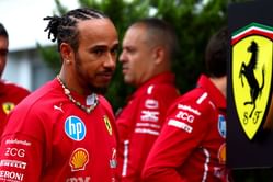 Lewis Hamilton drops 4-word reaction after setting benchmark time for the F1 Azerbaijan GP FP2