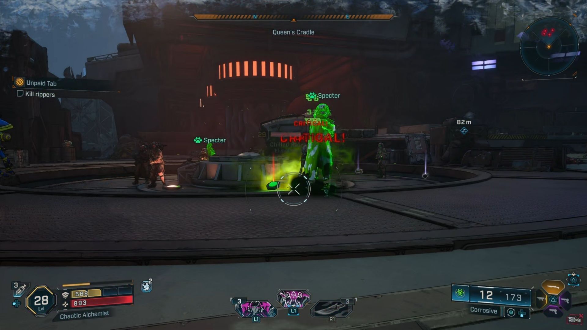 It&#039;s a very short trip to the final fight of this mission (Image via 2K Games)
