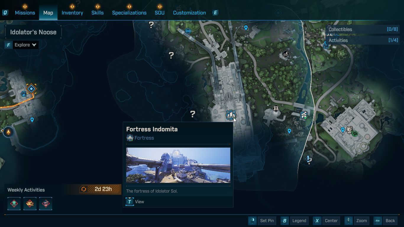 Fortresses will generally scale to your level even if you&#039;re there too early (Image via 2K)