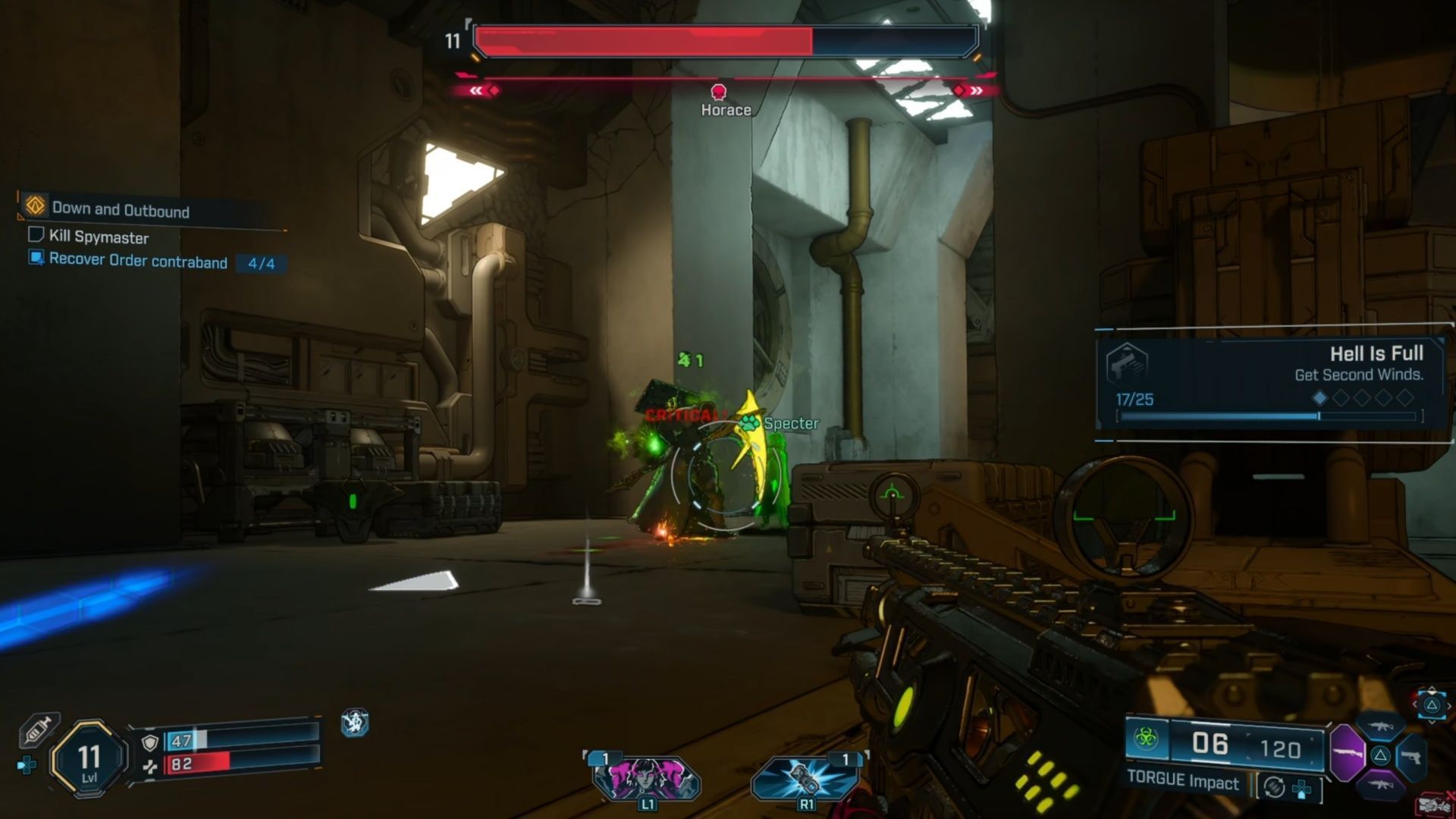 He will definitely try to chase you down in Phase 2, so beware his scythe (Image via 2K Games)