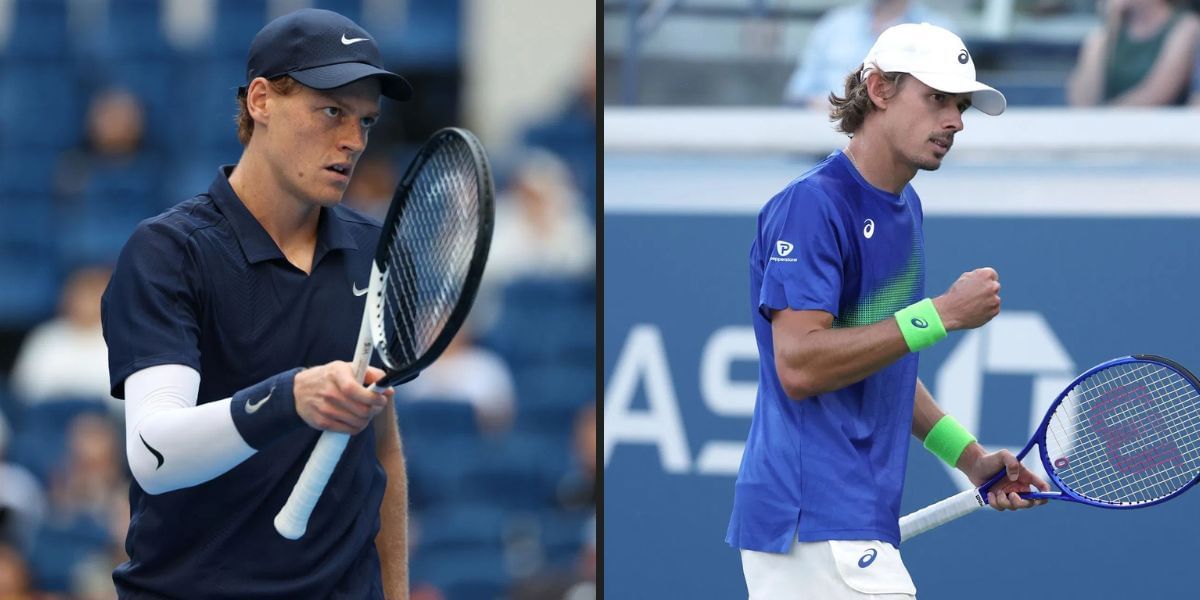 Jannik Sinner vs Alex de Minaur is one of the semifinal matches at the China Open 2025. (Photos: Getty)