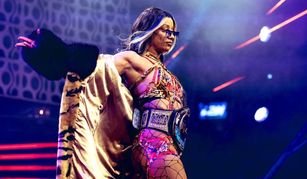 Mercedes Mone breaks the internet (Image via X/@MercedesVarnado)