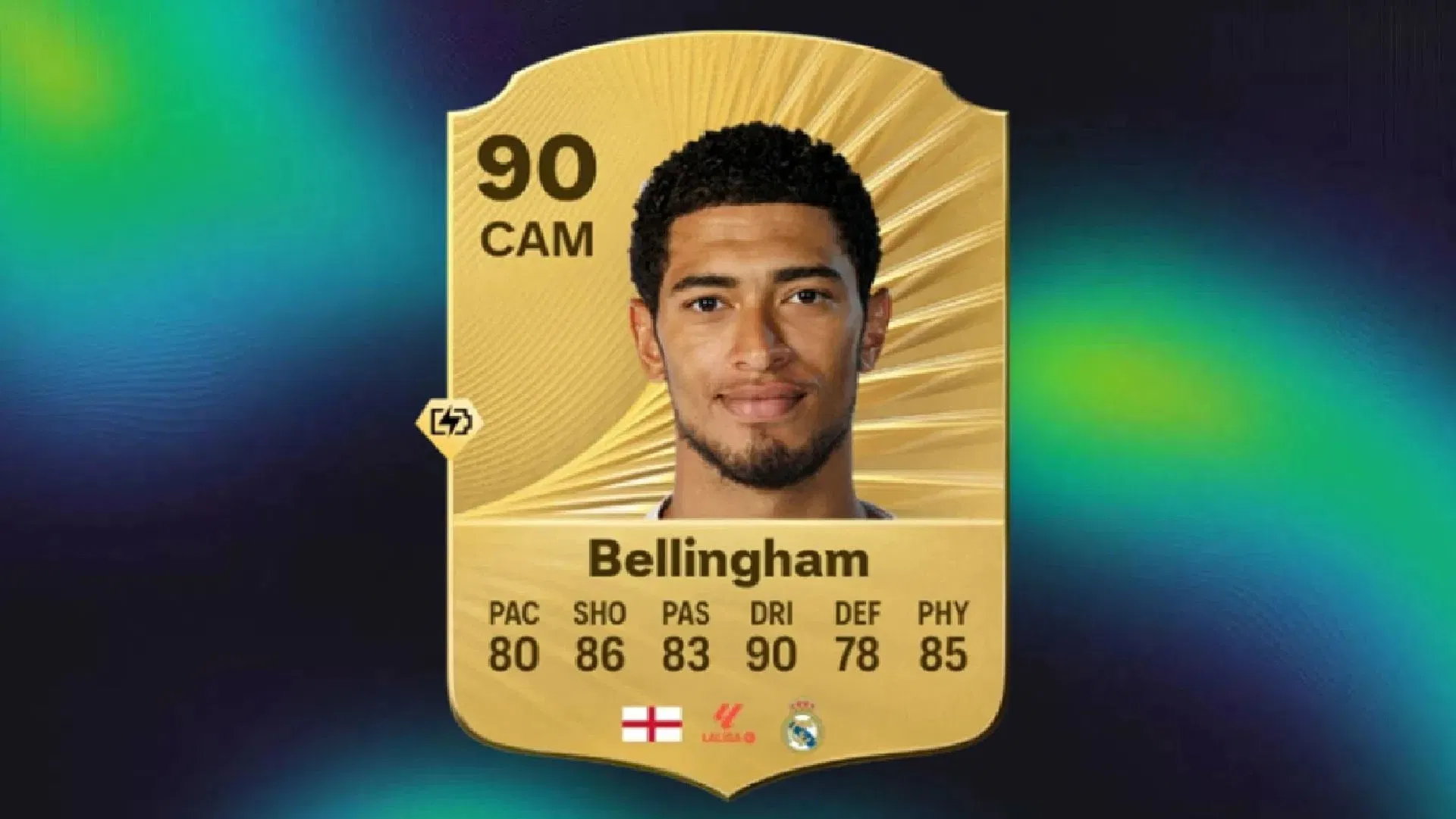 Jude Bellingham is among the best players with a slide tackle in EA FC 26 (Image via EA Sports)