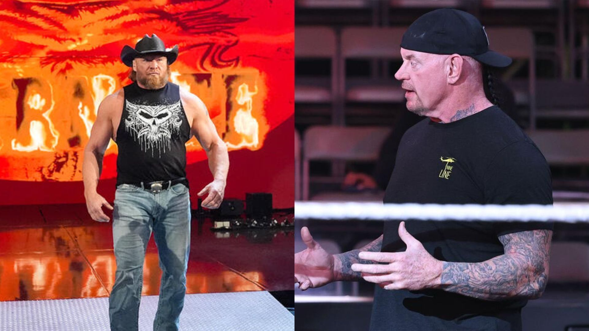 Brock Lesnar and The Undertaker are wrestling icons [photo: wwe.com]
