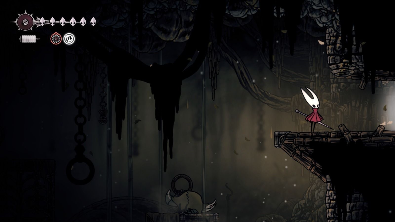 Roach enemies in Sinner&#039;s Road (Image via Team Cherry)