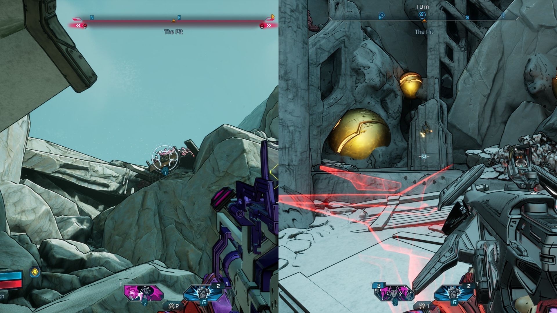 Use the grapple to reach the fragment (Image via 2K)