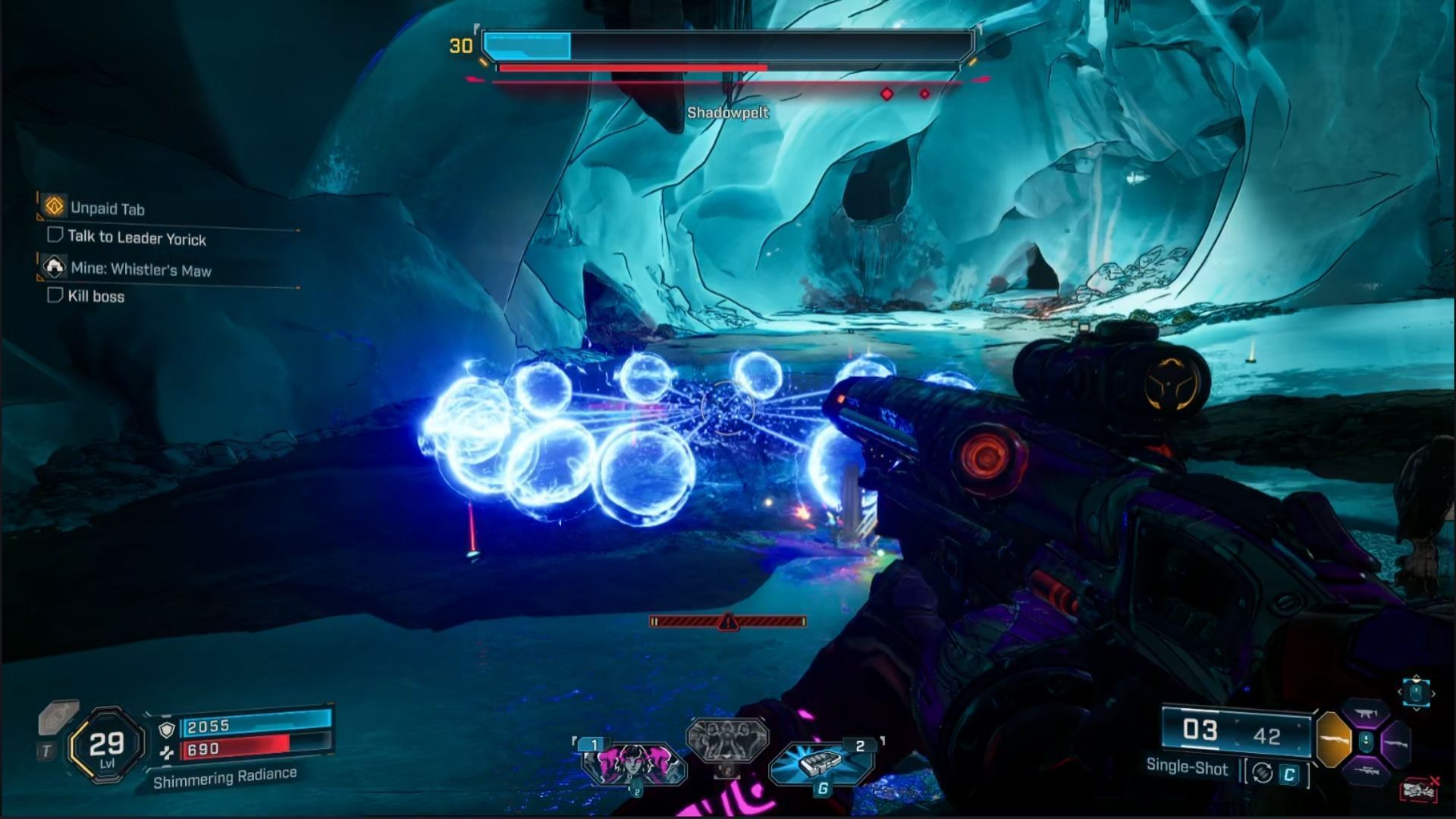 Electric ball attack (Image via 2K)