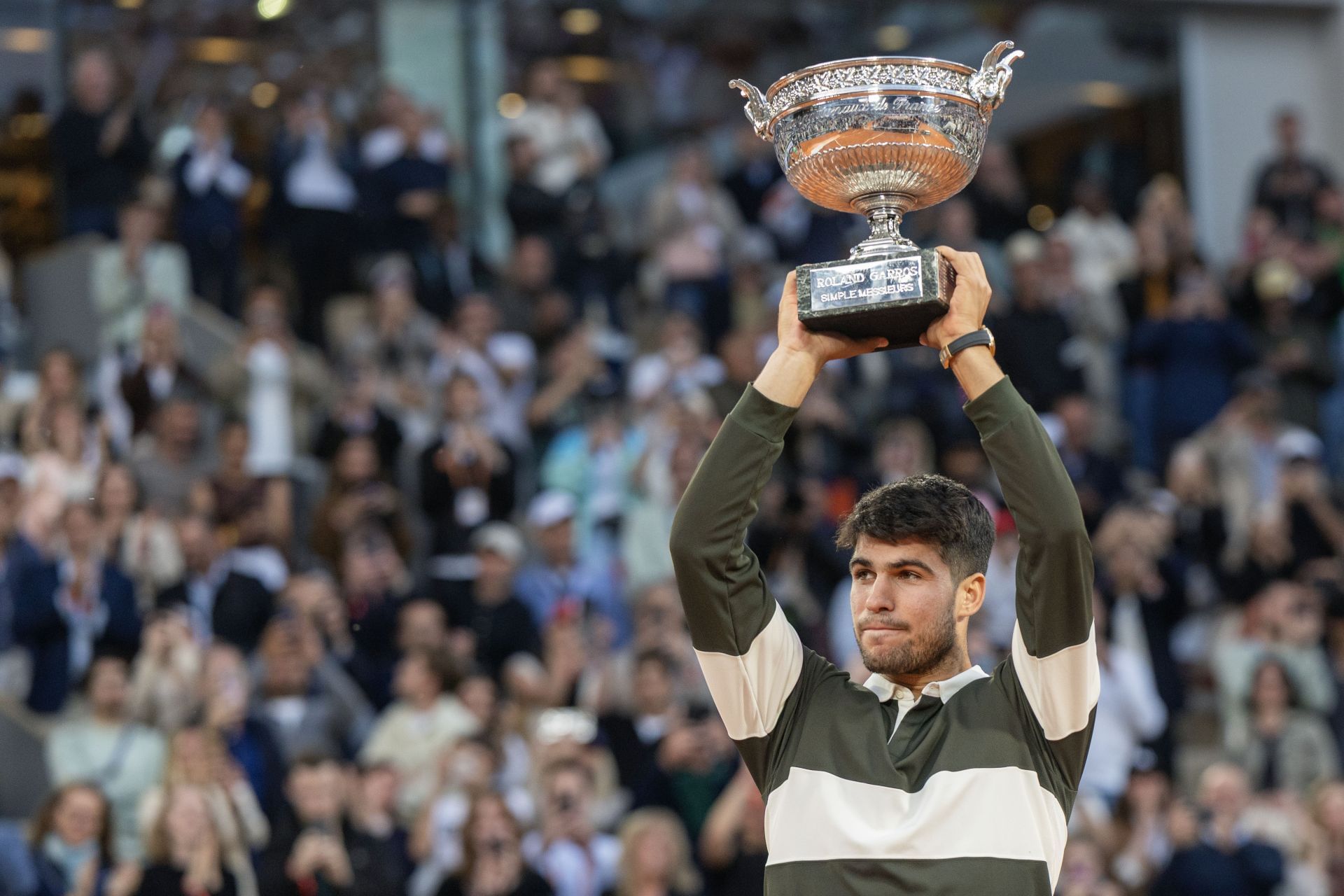 Alcaraz at the 2025 French Open (Image Source: Getty)