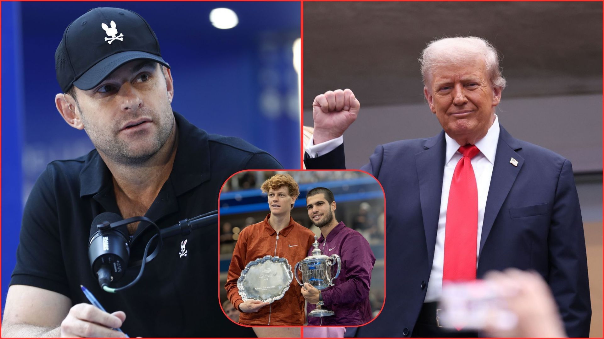 Andy Roddick opened up about Donald Trump delaying US Open final | Getty