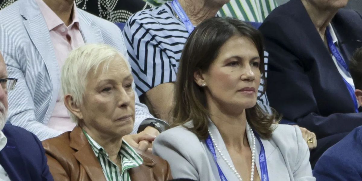 Martina Navratilova and Julia Lemigova