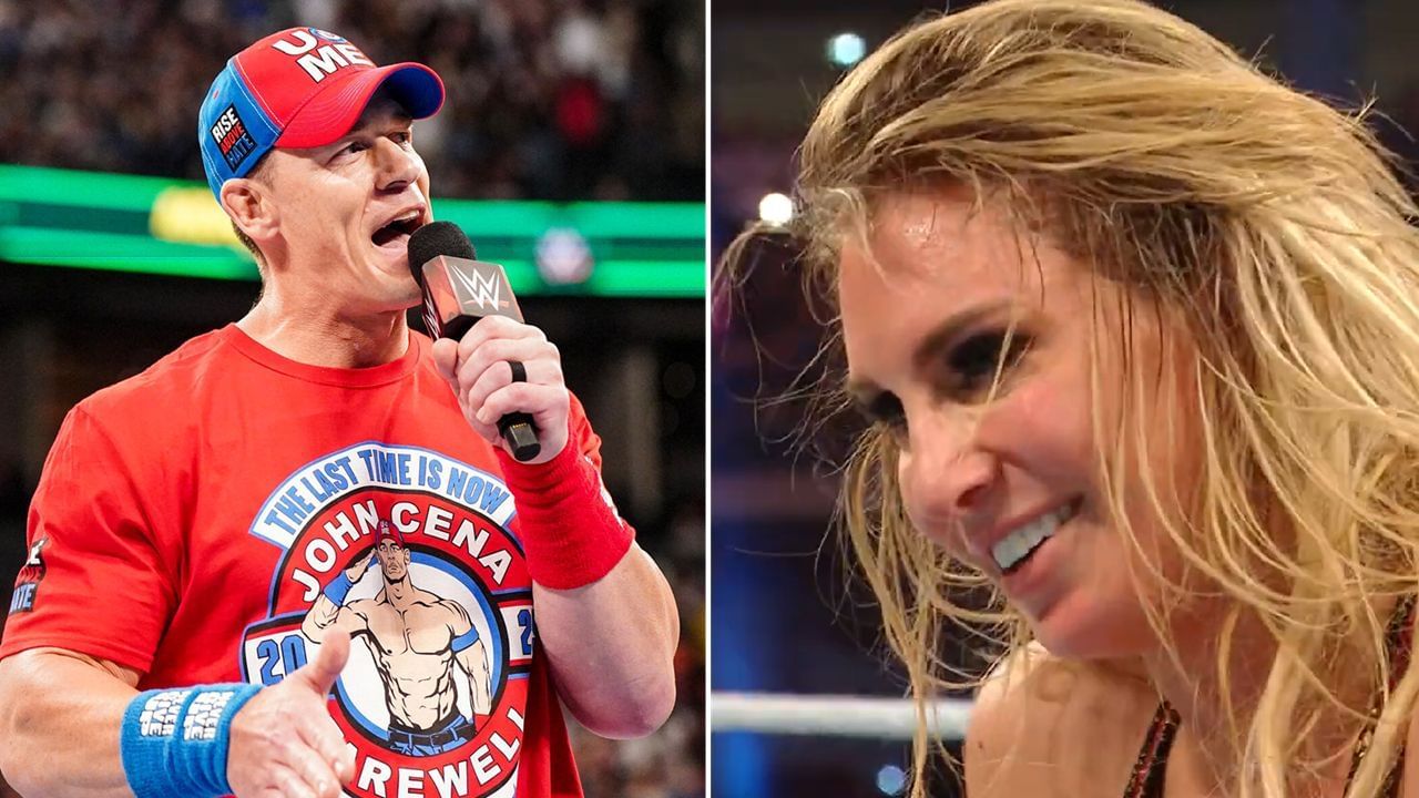 Cena and Charlotte Flair (via WWE