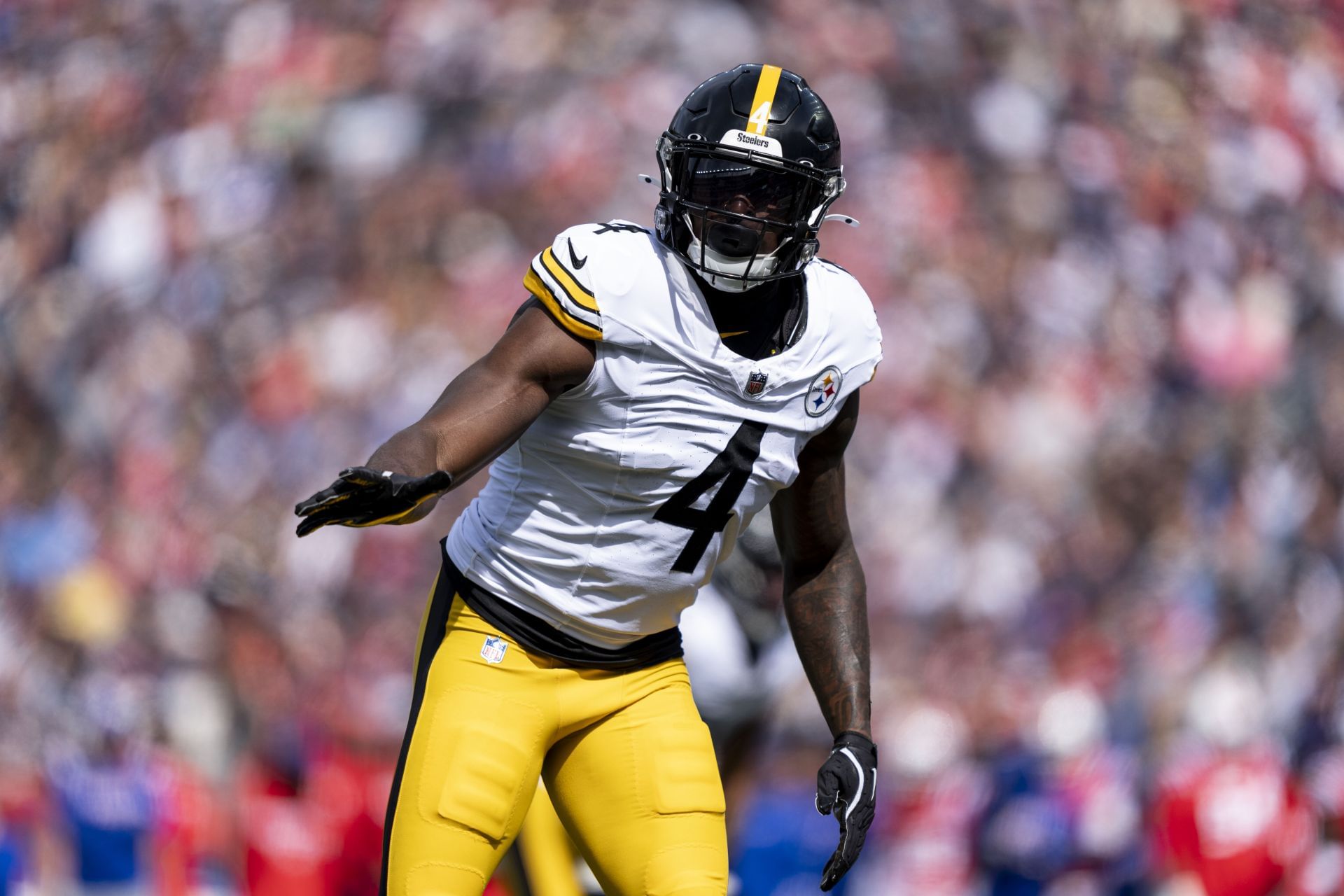 Pittsburgh Steelers WR DK Metcalf - NFL 2025 - Source: Getty