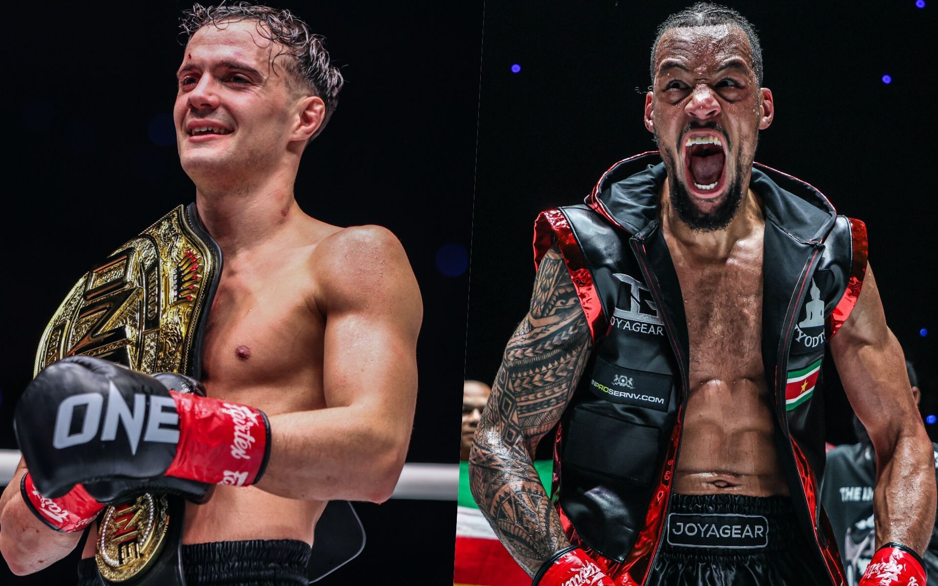 Jonathan Di Bella (L) and Regian Eersel (R) | Image by ONE Championship