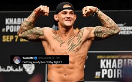 "Bro will go to middleweight division" - Fans left shocked as picture of beefed-up Dustin Poirier emerges