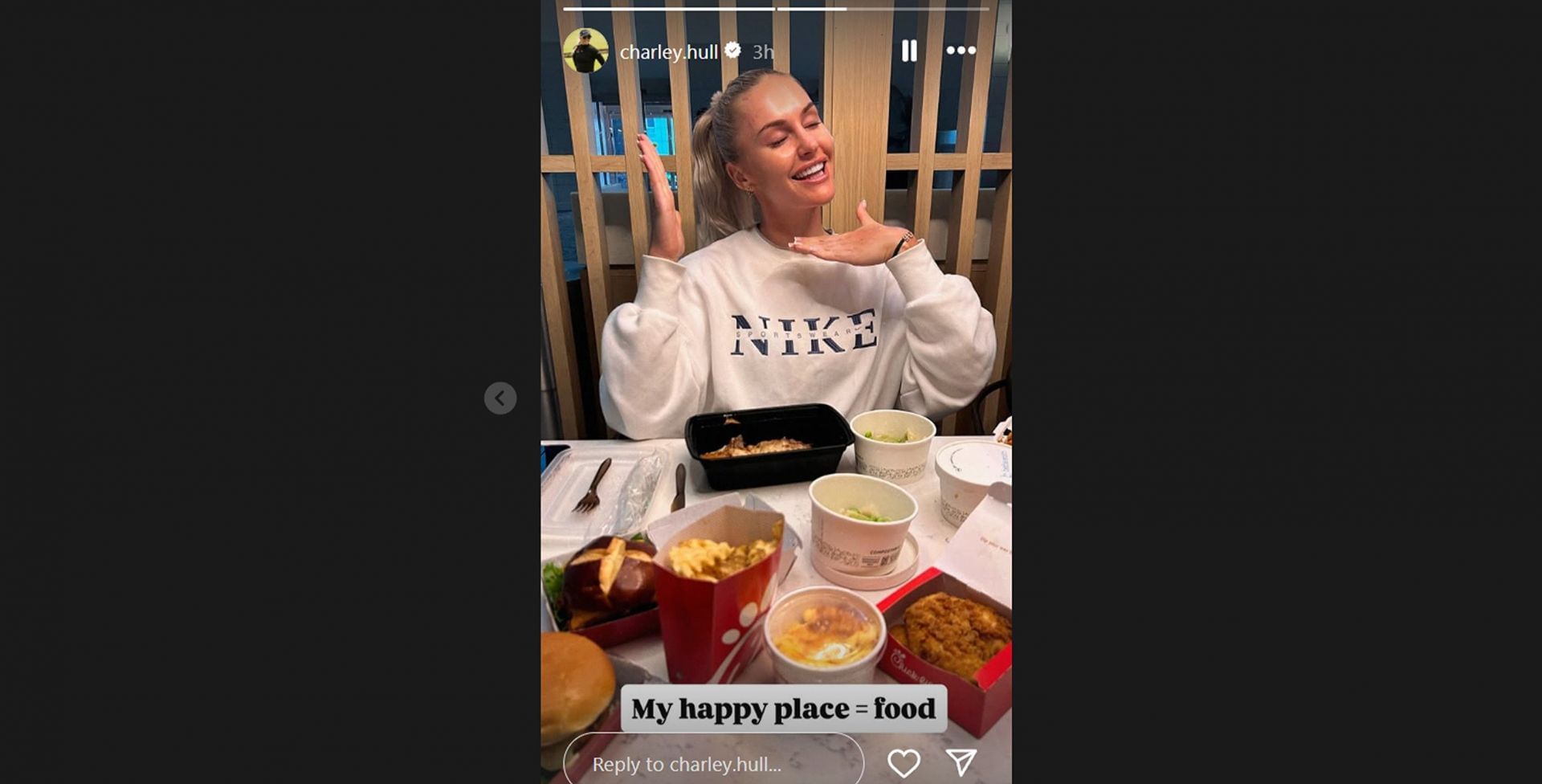 Charley Hull reveals her &lsquo;happy place&rsquo; after return to &lsquo;competing&rsquo;/@charley.hull