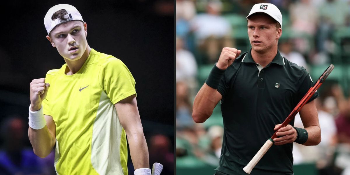 Holger Rune vs Jenson Brooksby is one of the quarterfinal matches at the Japan Open 2025. (Photos: Getty)