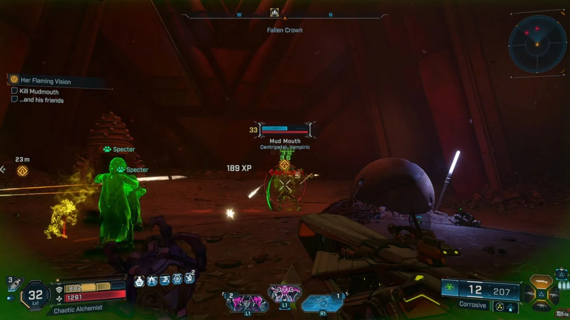 Mudmouth is just another flunky of the Ripper Queen in Borderlands 4, so take them down (Image via 2K Games)