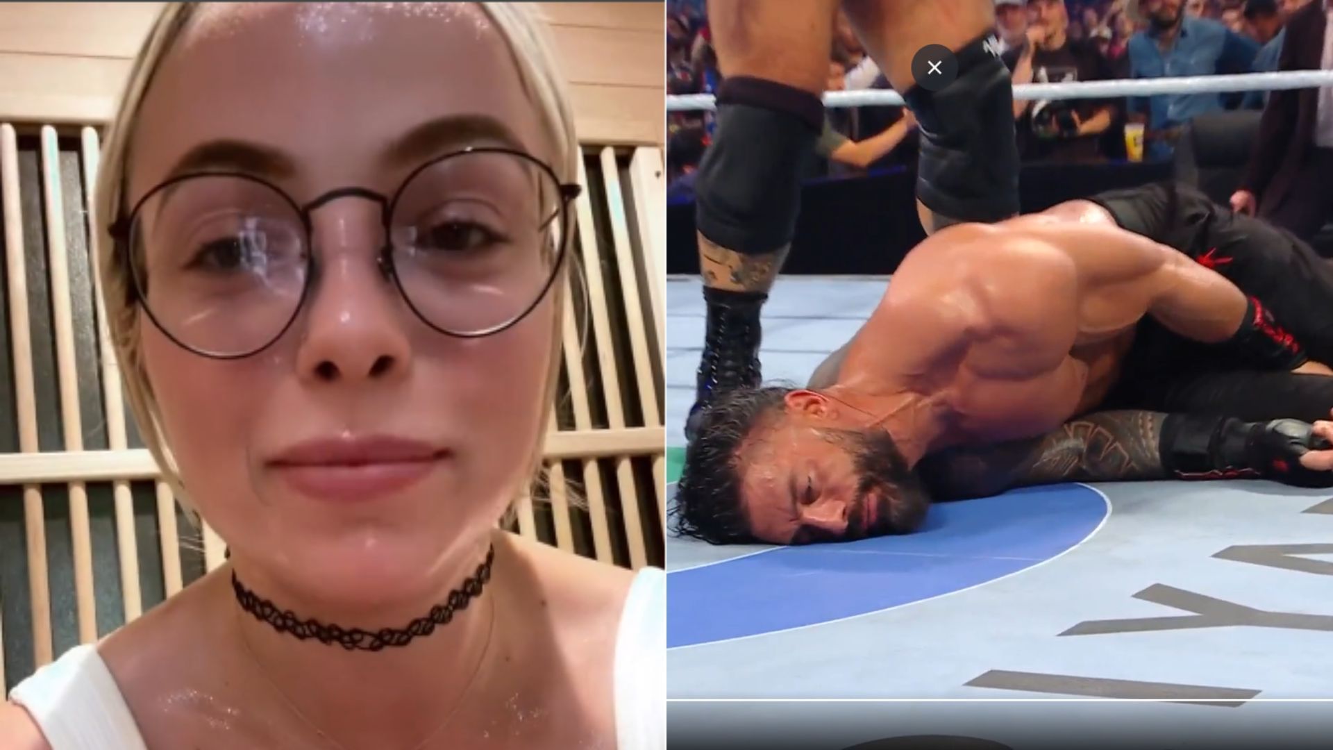 Liv Morgan (left), Roman Reigns (right) (Image Credits: Liv Morgan on X, WWE on X)