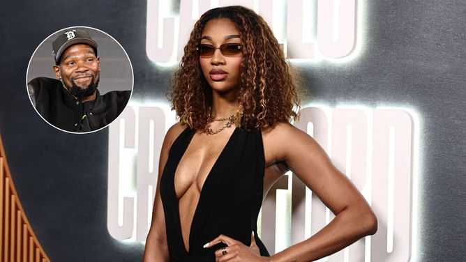 "I love my kind": Kevin Durant’s brother fires brutal shot at Angel Reese fan over 'hate' at A’ja Wilson’s expense