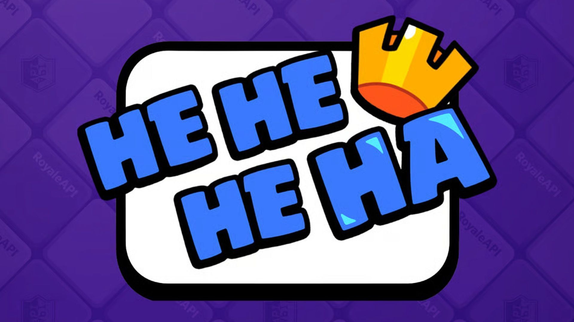 The He He He Ha emote (Image via Supercell)