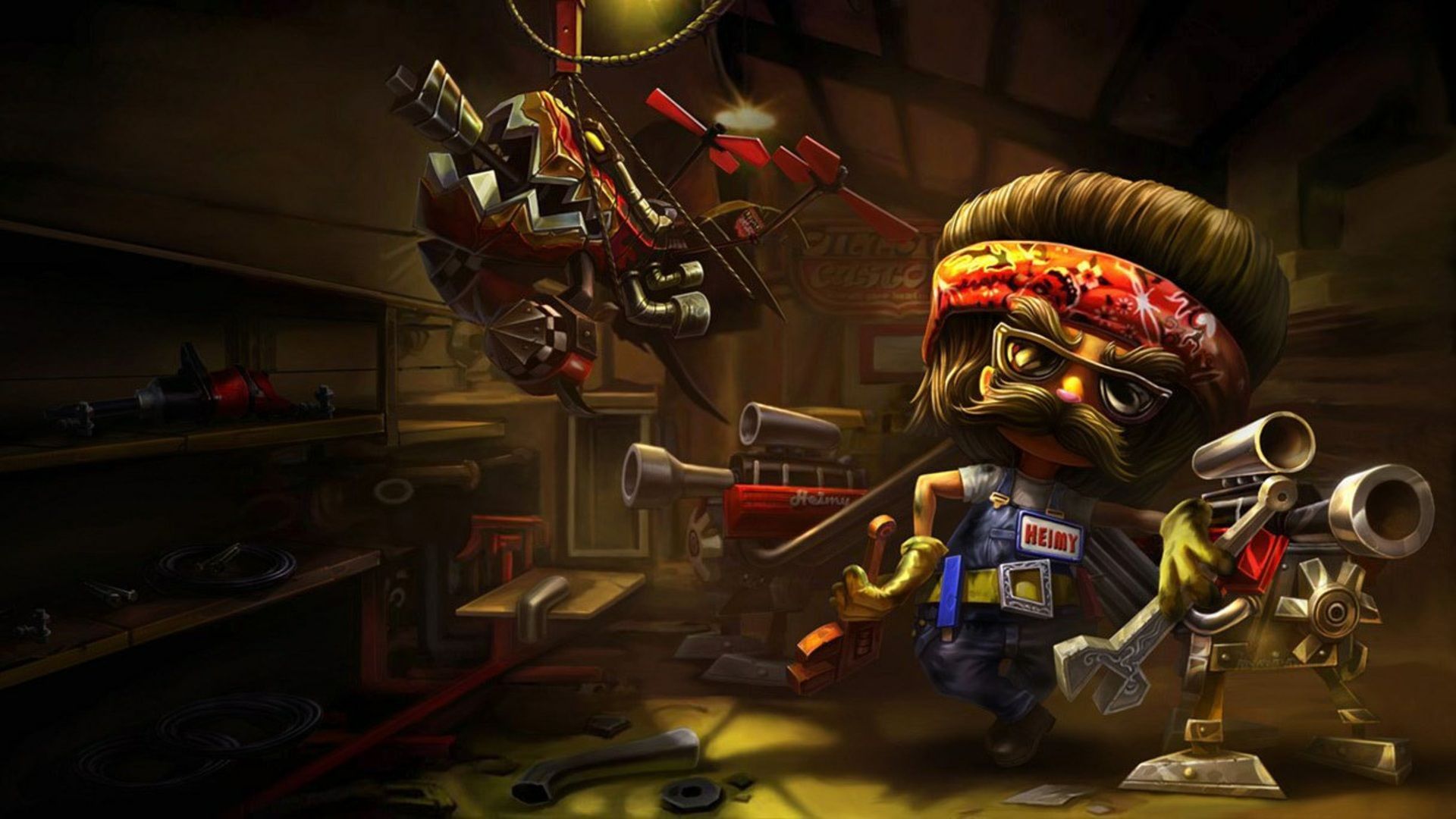 Piltover Customs Heimerdinger in League of Legends (Image via Riot Games)