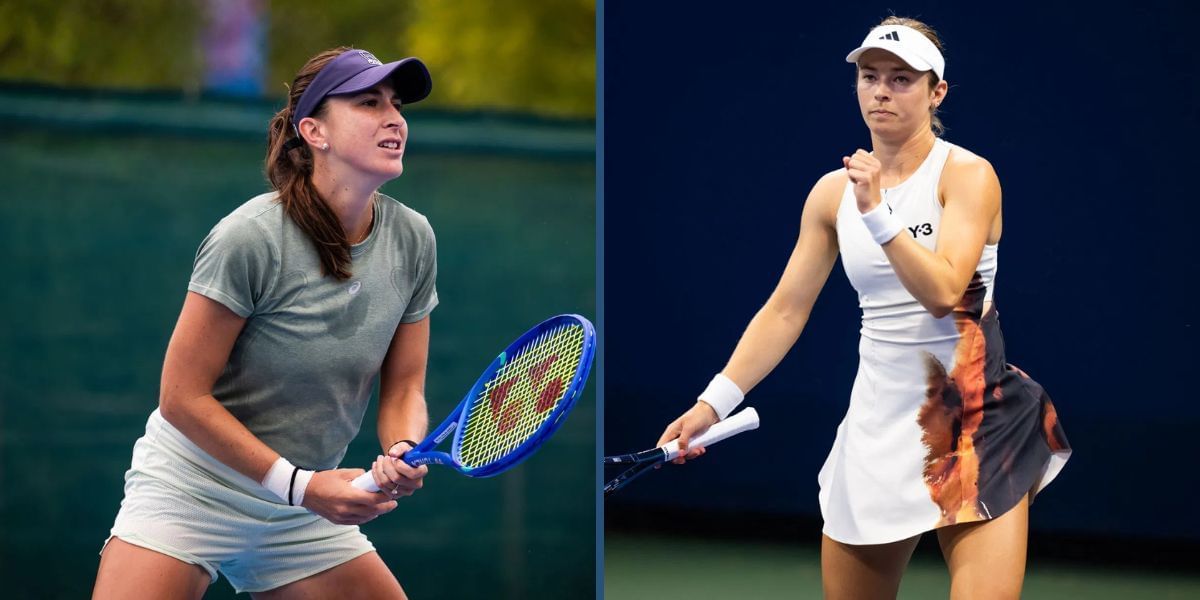 Belinda Bencic vs Katie Volynets is one of the second-round matches at the China Open 2025. (Photos: Getty)