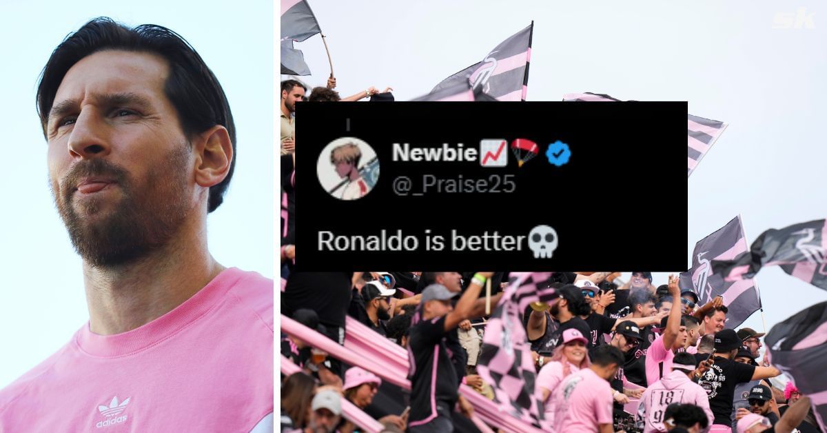 Fans criticized Lionel Messi on X