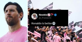 "Letting his team down", "Should just retire at this point" - Cristiano Ronaldo fans mock Lionel Messi after Inter Miami lose Leagues Cup final