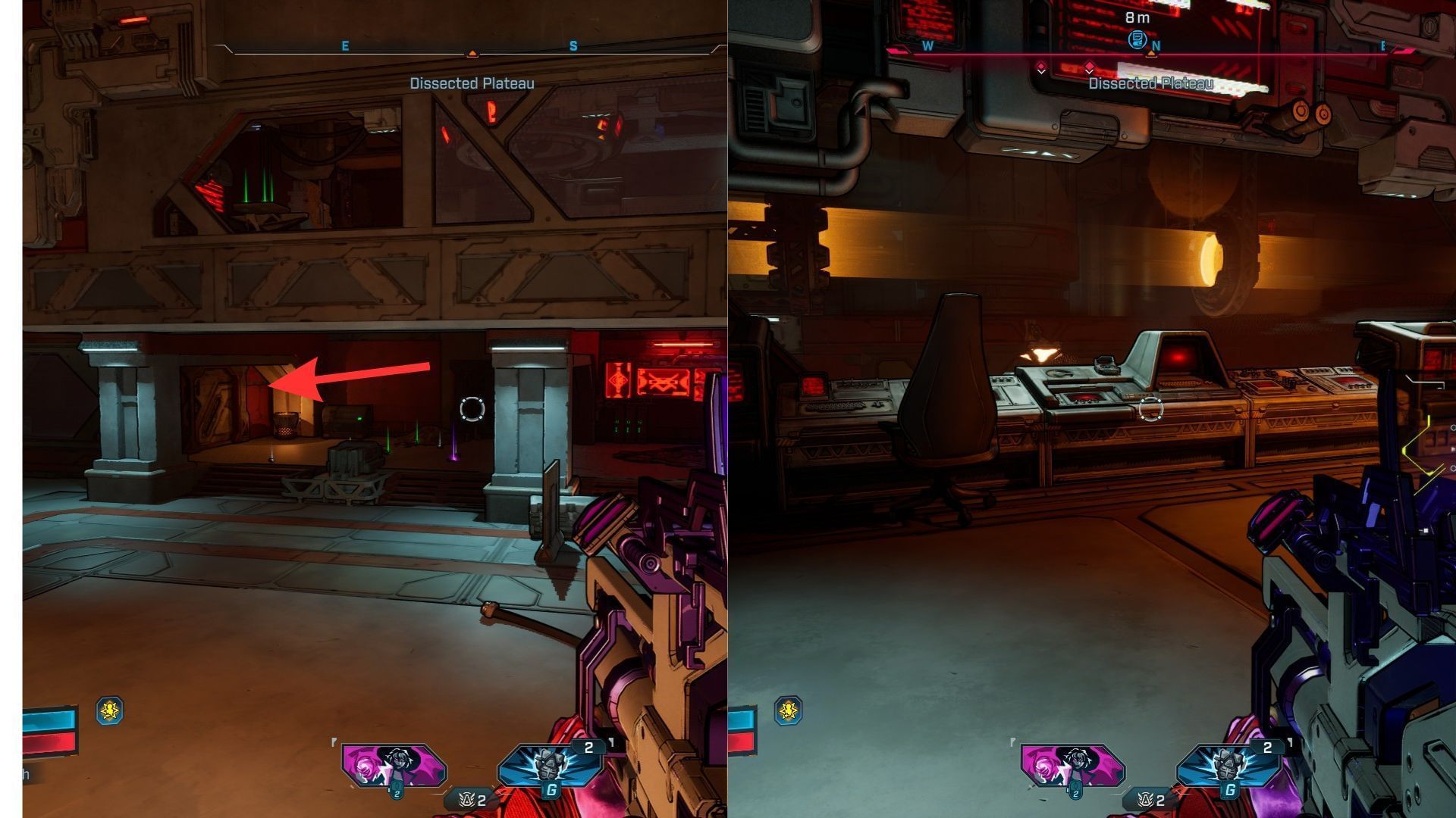 Enter the door to reach the control room (Image via 2K)