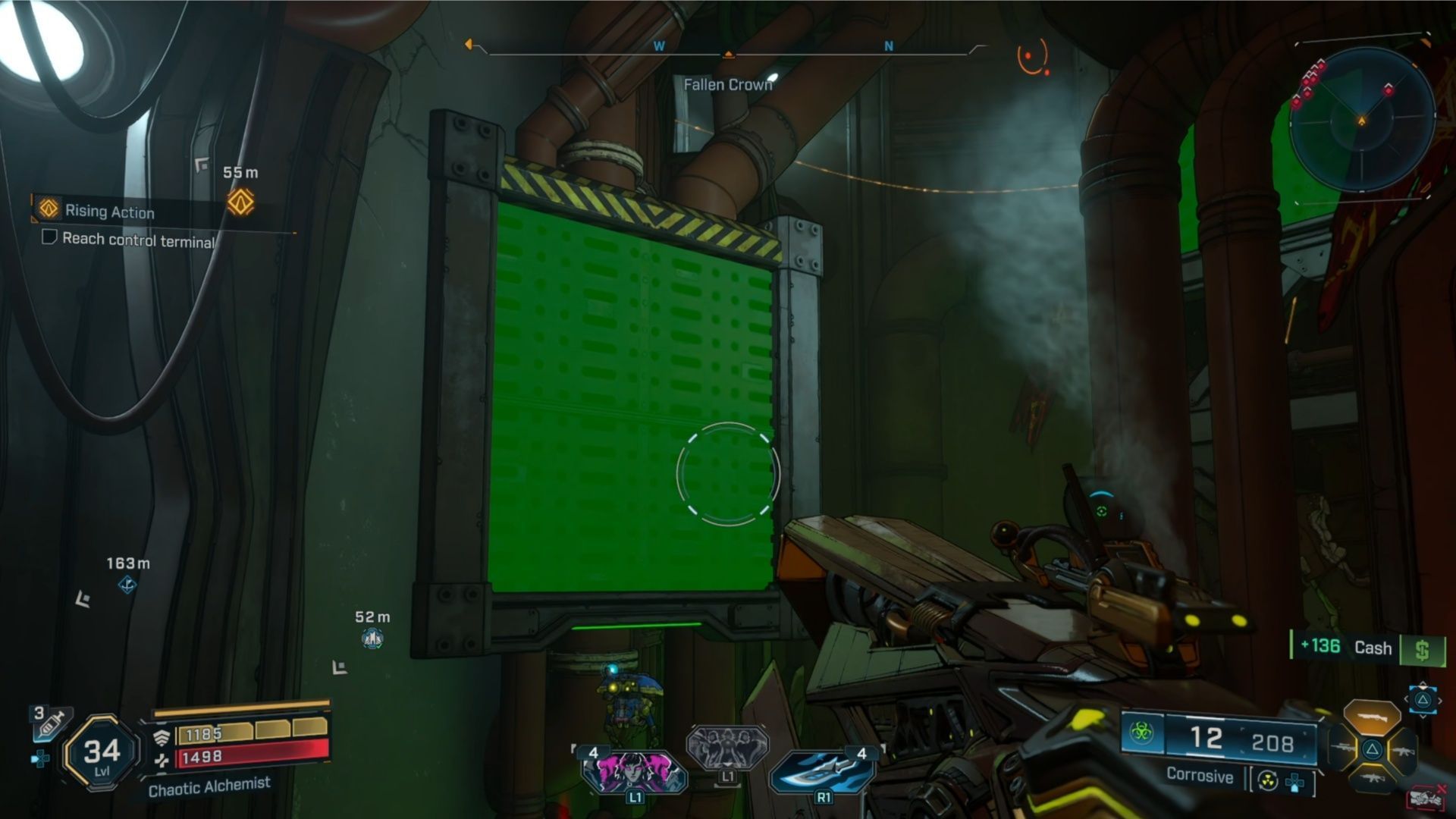 These climbable walls are your way up (Image via 2K Games)